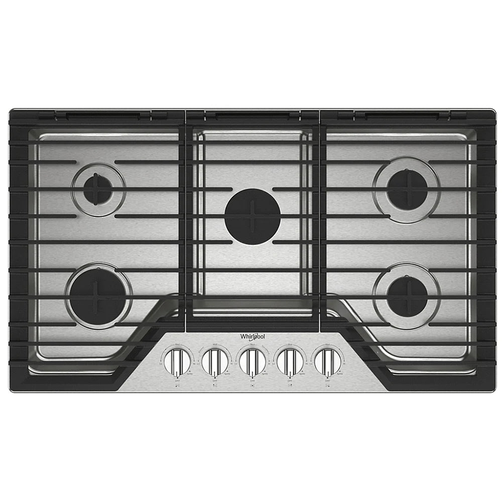 Whirlpool WCGK5036PS Gas Cooktop