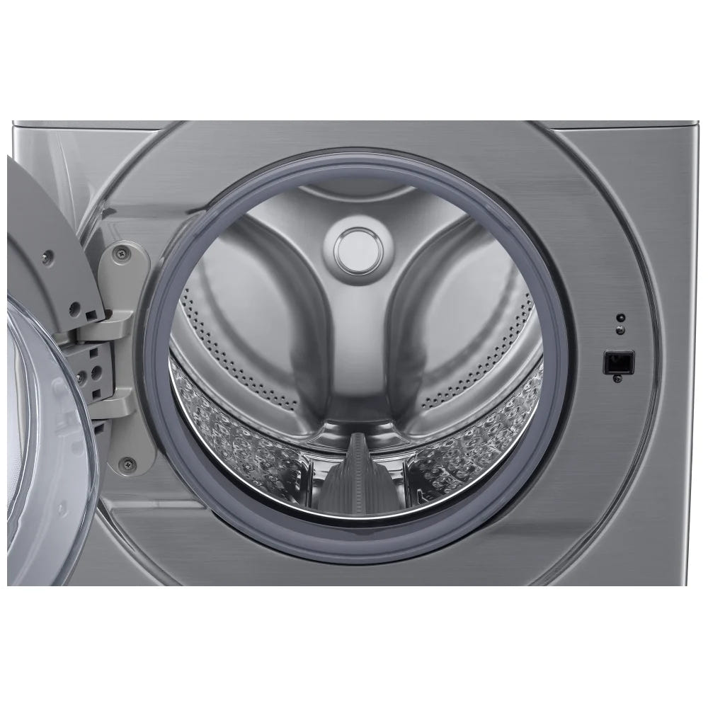 Samsung WF45B6300AP - WF45B6300AP/US Front Load Washer, ENERGY STAR Certified, 5.2 cu. ft. Washer Capacity, 1,200 RPM Washer Spin Speed, 12 Wash Cycles, 5 Temperature Settings, Water Heater, Steam Clean, Wifi Enabled, Grey colour