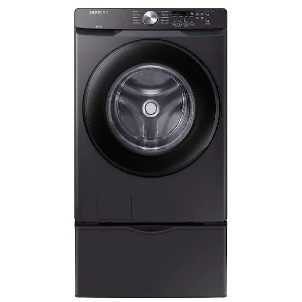 Samsung WF45T6000AV - WF45T6000AV/A5 Front Load Washer, ENERGY STAR Certified, 5.2 cu. ft. Washer Capacity, 1,200 RPM Washer Spin Speed, 10 Wash Cycles, 5 Temperature Settings, Black Stainless Steel colour