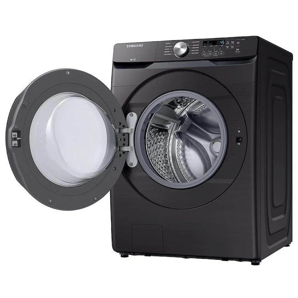 Samsung WF45T6000AV - WF45T6000AV/A5 Front Load Washer, ENERGY STAR Certified, 5.2 cu. ft. Washer Capacity, 1,200 RPM Washer Spin Speed, 10 Wash Cycles, 5 Temperature Settings, Black Stainless Steel colour