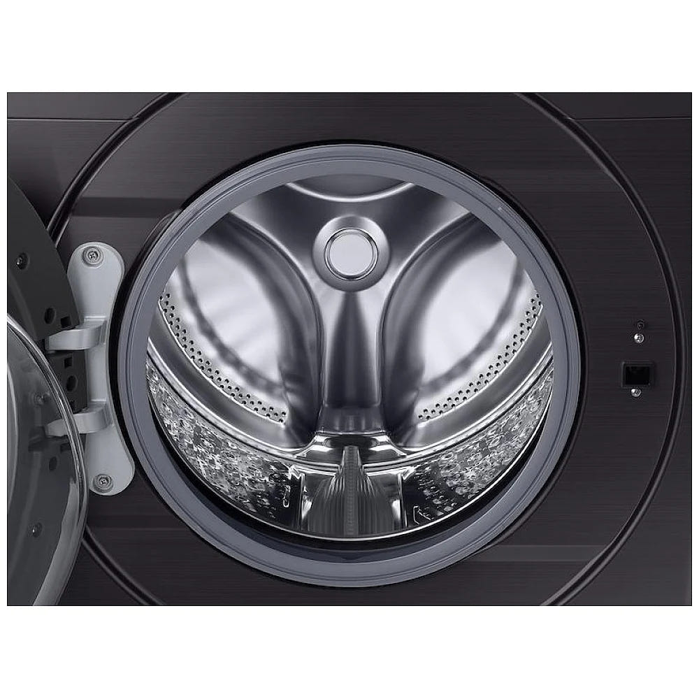Samsung WF45T6000AV - WF45T6000AV/A5 Front Load Washer, ENERGY STAR Certified, 5.2 cu. ft. Washer Capacity, 1,200 RPM Washer Spin Speed, 10 Wash Cycles, 5 Temperature Settings, Black Stainless Steel colour