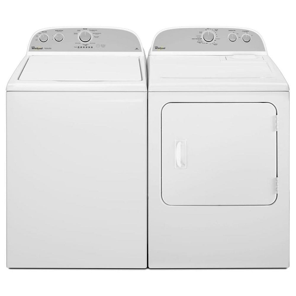 Whirlpool WGD4815EW Gas Dryer, 7.0 cu. ft. capacity, White colour