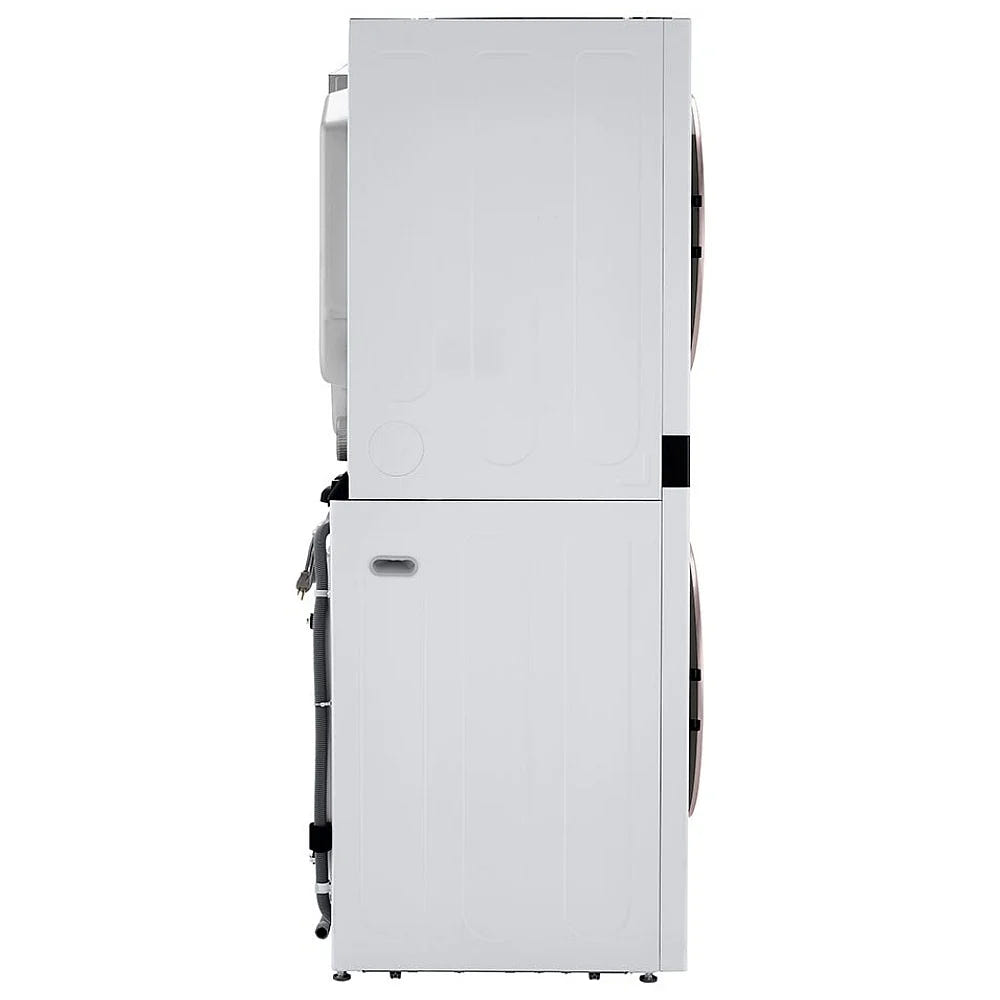 Single Unit Front Load LG WashTower™ with Centre Control™ 5.2 cu. ft. Washer and 7.4 cu. ft. Electric Dryer WKE100HWA