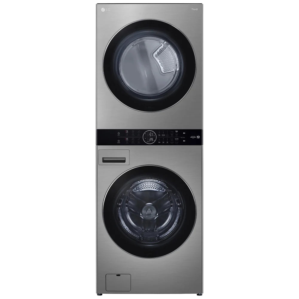 Single Unit Front Load LG WashTower™ with Centre Control™ 5.2 cu. ft. Washer and 7.4 cu. ft. Electric Dryer WKEX200HVA