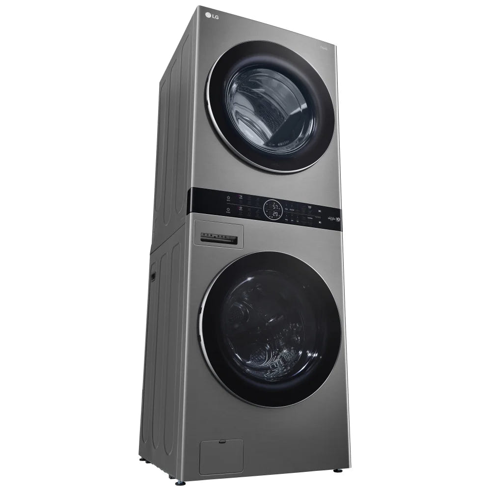 Single Unit Front Load LG WashTower™ with Centre Control™ 5.2 cu. ft. Washer and 7.4 cu. ft. Electric Dryer WKEX200HVA