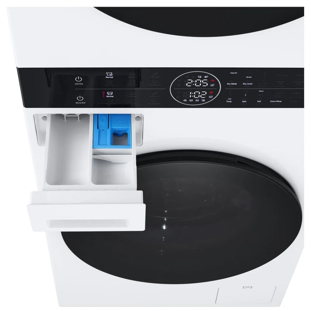 WashTower™ with Heat Pump Dryer, 3.1 cu.ft. Washer, 4.2 cu.ft. Dryer WKHC152HWA