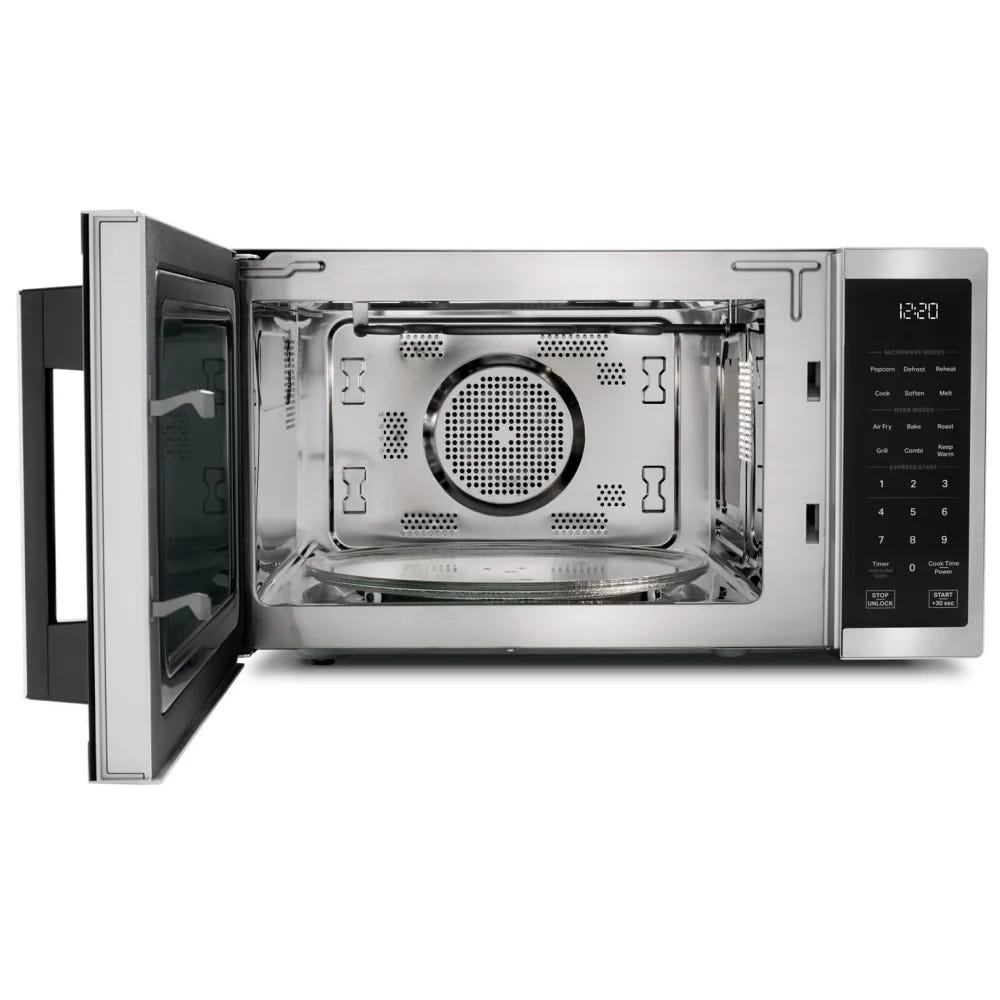 Whirlpool WMCS5522RS Countertop Microwave, 22 inch Exterior Width, 1 cu. ft. Capacity, 900 W Watts, Convection, Stainless Steel Interior, Stainless Steel colour Air Fry
