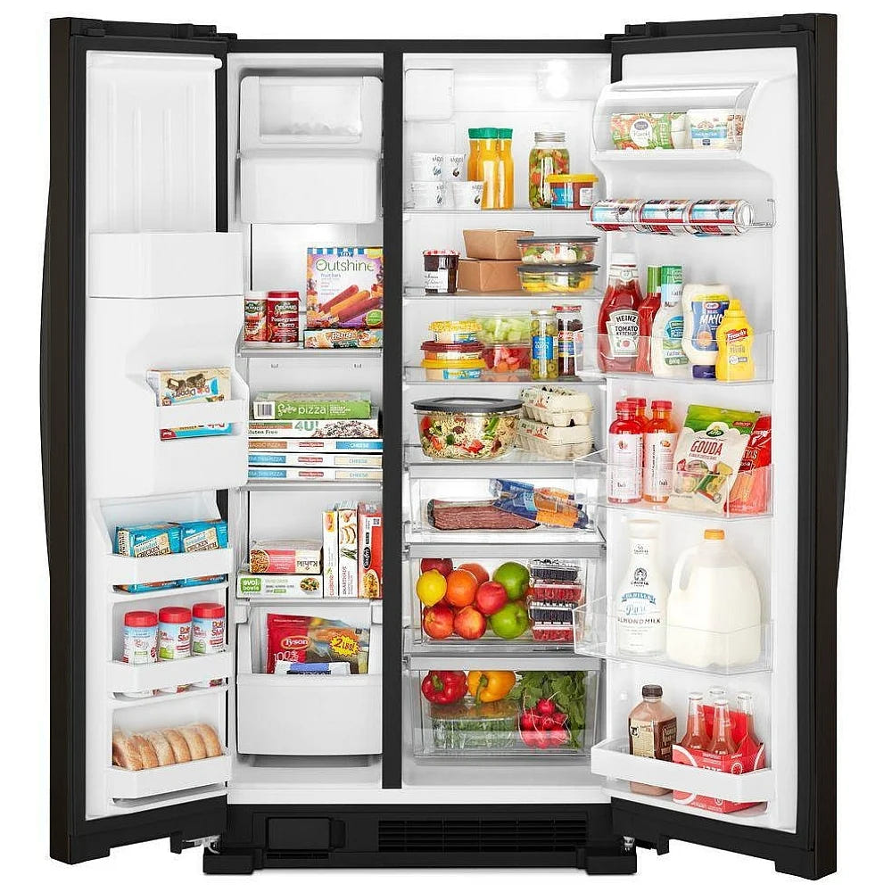 Whirlpool WRS321SDHV Side by Side Refrigerator