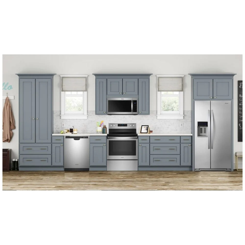 Whirlpool WRS571CIHZ Side by Side Refrigerator, 36 inch Width, Counter Depth, 20.5 cu. ft. Capacity, Water Dispenser (Exterior), Ice Dispenser (Thru Door), Stainless Steel colour
