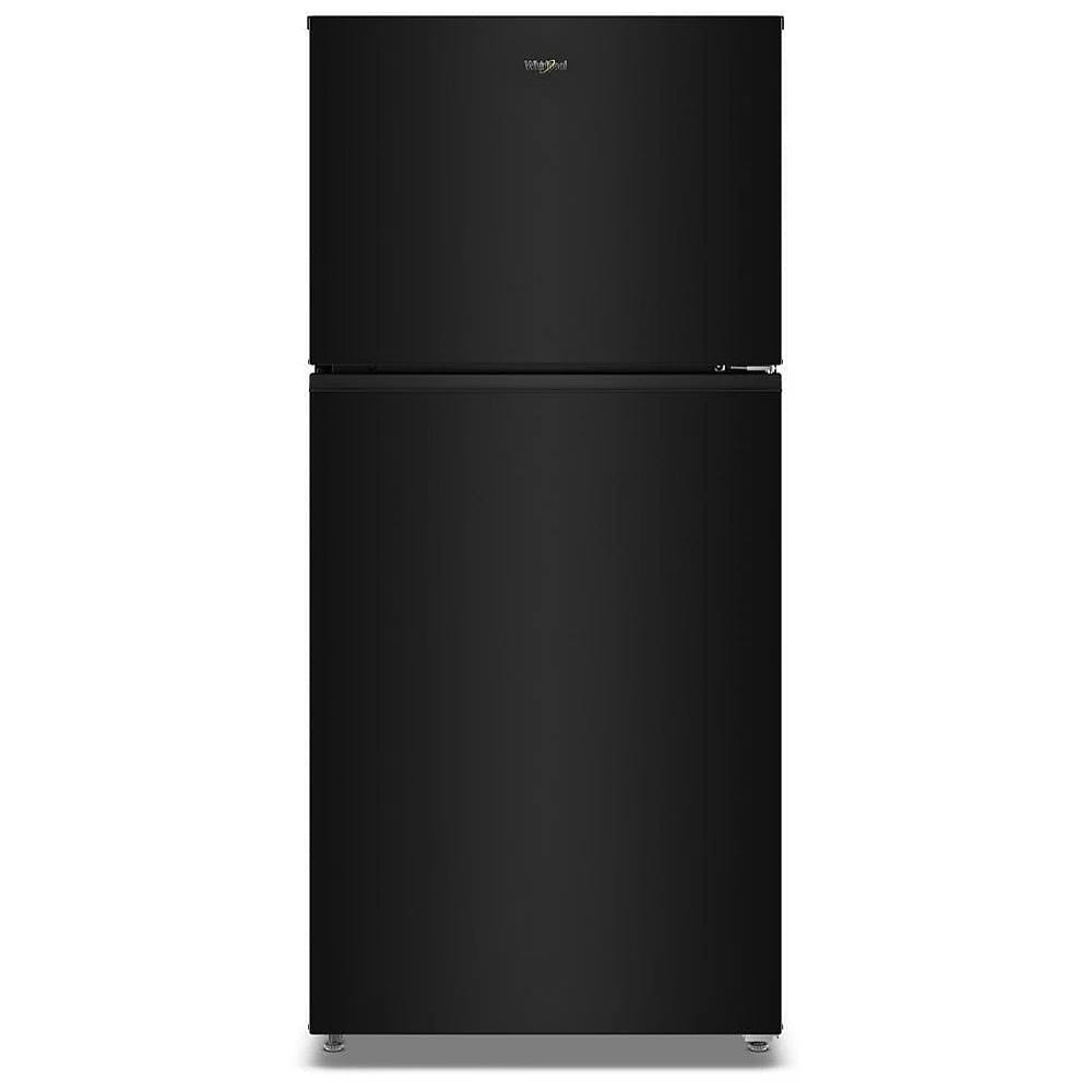 Whirlpool WRTX5419SB Top Freezer Refrigerator, 30 inch Width, 19 cu. ft. Capacity, Optional Ice Maker (Special Order), ENERGY STAR Certified, Black colour, Flexi-Slide™ Bins, FreshSpace™ Crispers