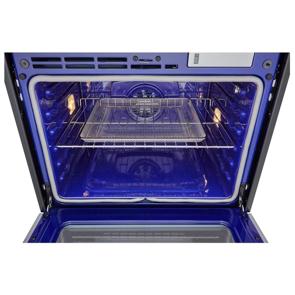 LG STUDIO 4.7 cu. ft. Smart InstaView® Electric Single Built-In Wall Oven with Air Fry & Steam Sous Vide WSES4728F