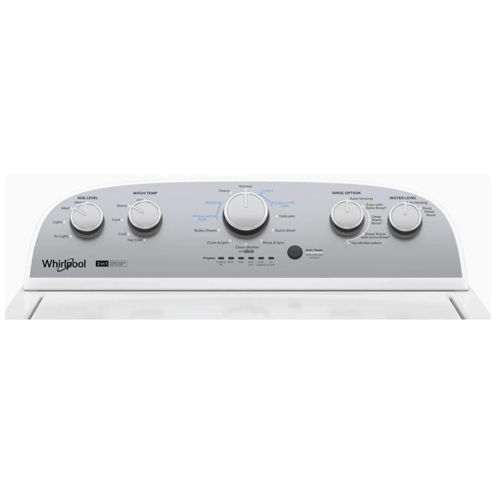 Whirlpool WTW4957PW 顶载式洗衣机