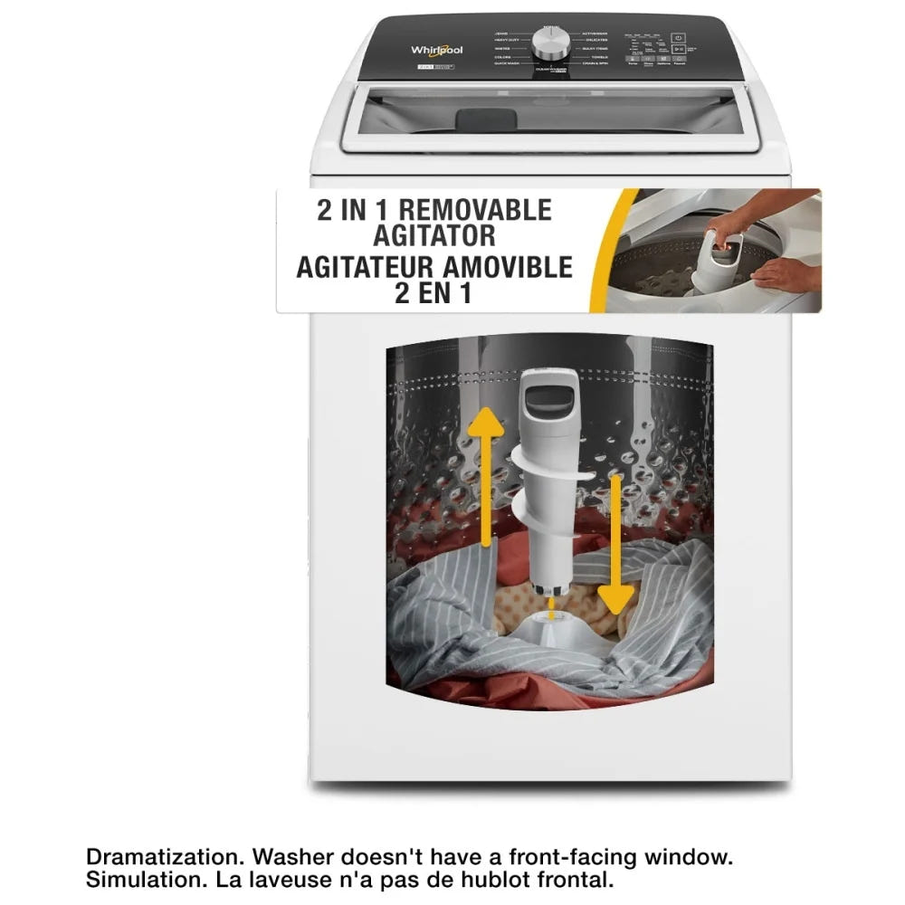 Whirlpool WTW5057LW Top Load Washer