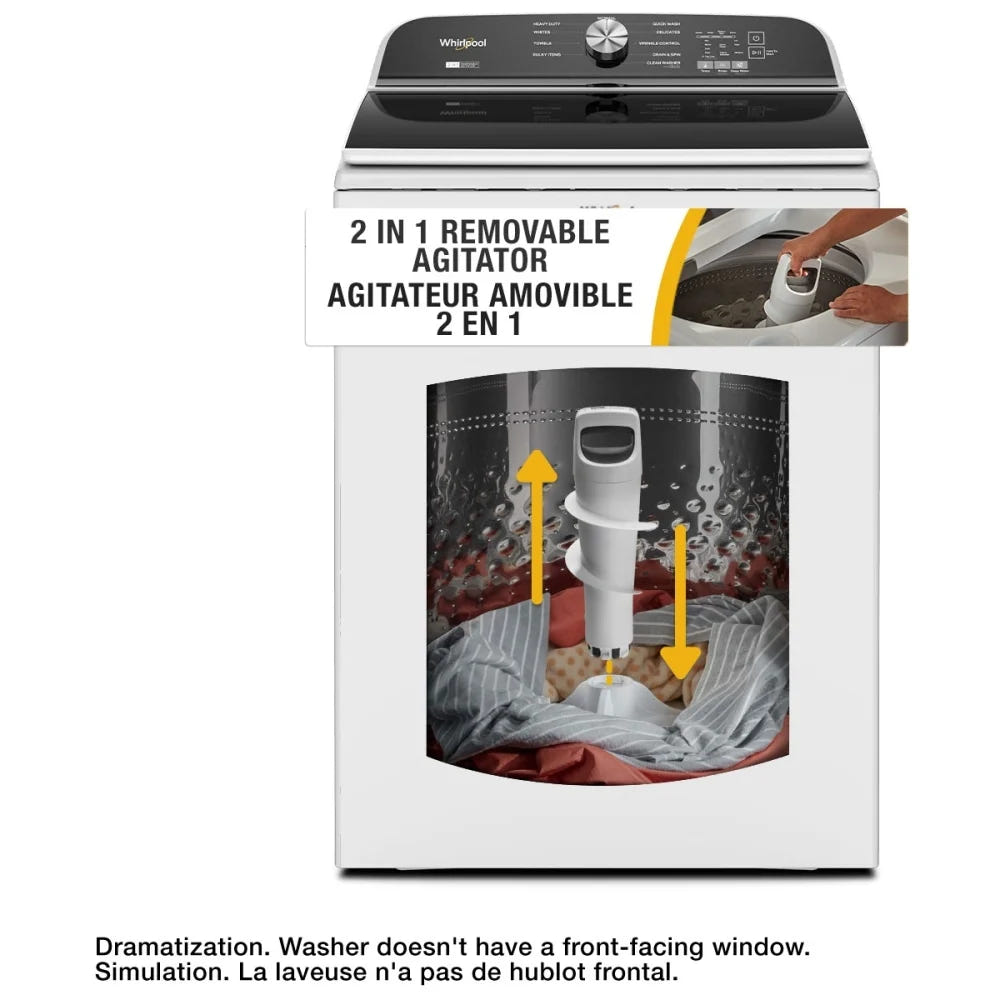 Whirlpool WTW6157PW Top Load Washer