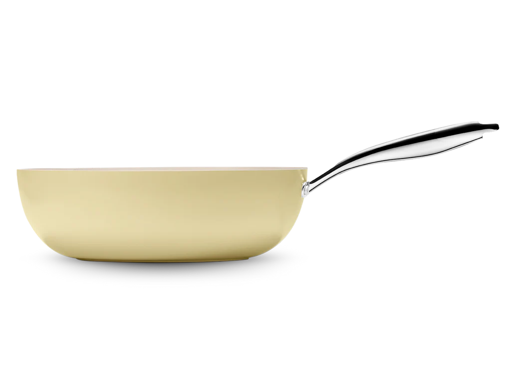 Velosan Pebble Series Nonstick 12.5'' Wok With Lid