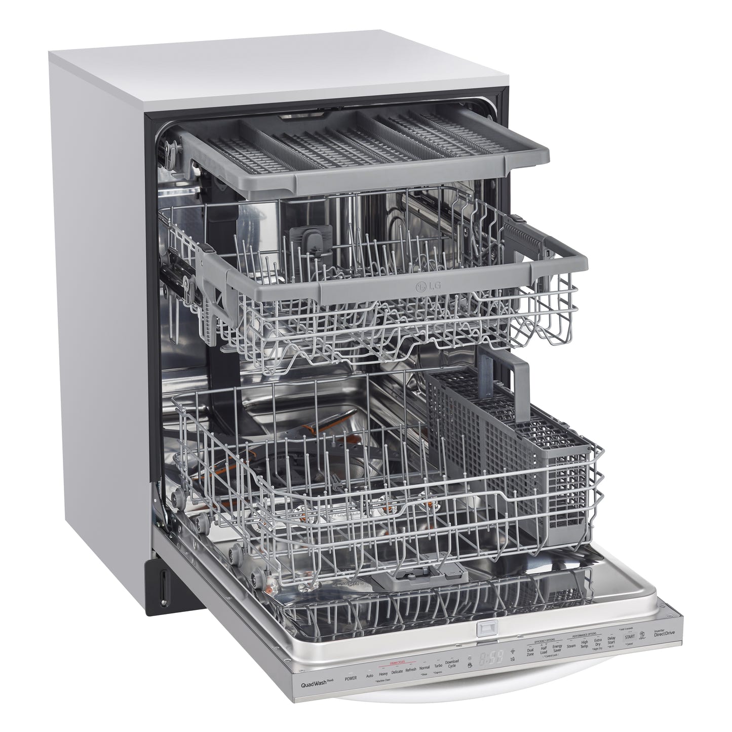Top Control Wi-Fi Enabled Dishwasher with TrueSteam® and 3rd Rack LDTS5552S