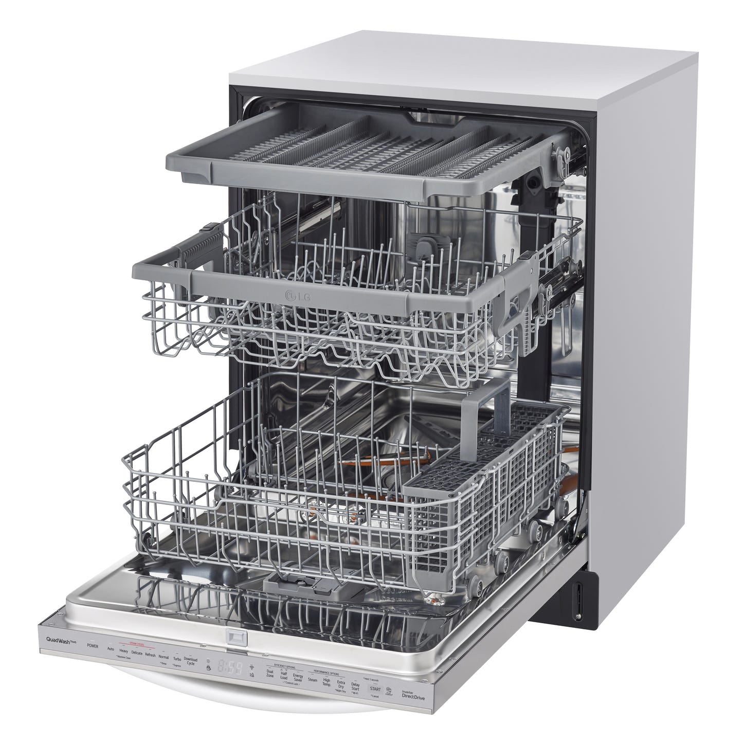 Top Control Wi-Fi Enabled Dishwasher with TrueSteam® and 3rd Rack LDTS5552S