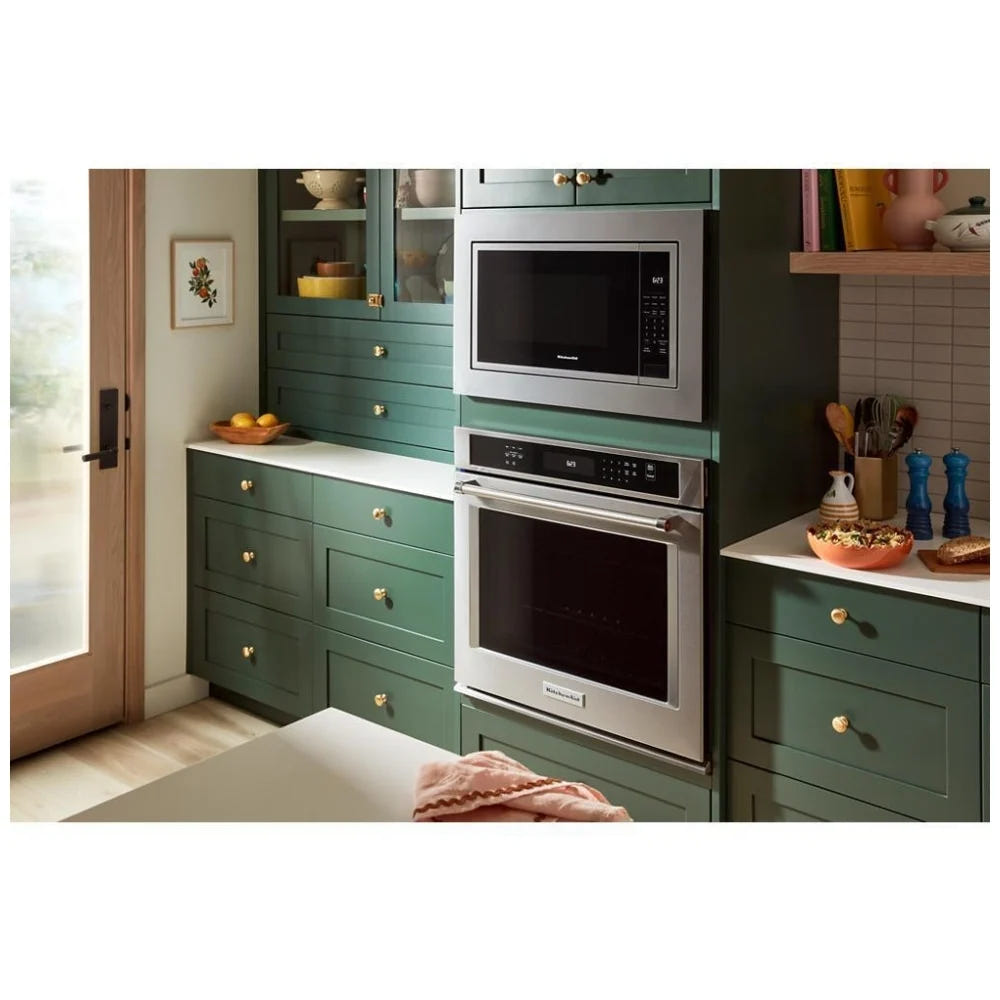 KitchenAid YKMCS122SSS Countertop Microwave, 22 inch Exterior Width, 1.6 cu. ft. Capacity, 1,100 W Watts, Stainless Steel colour