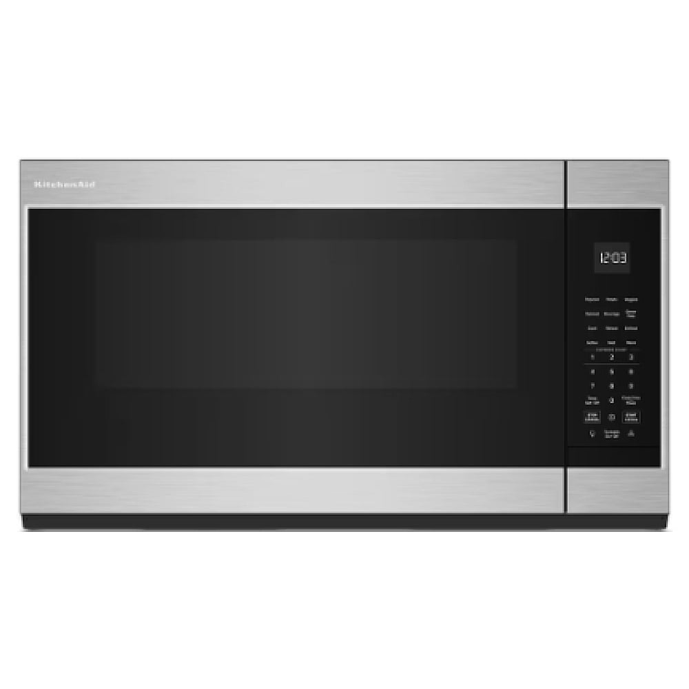 KitchenAid YKMMS130RPS Over the Range Microwave, 30 inch Exterior Width, 1.9 cu. ft. Capacity, 400 CFM, 900 W Watts, LED, 17.13 inch Height, Print Shield colour