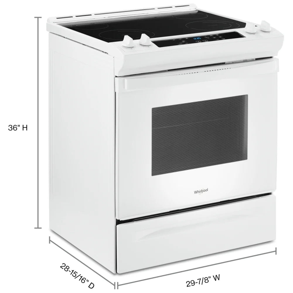 Whirlpool YWEE515S0LW Electric Ranges