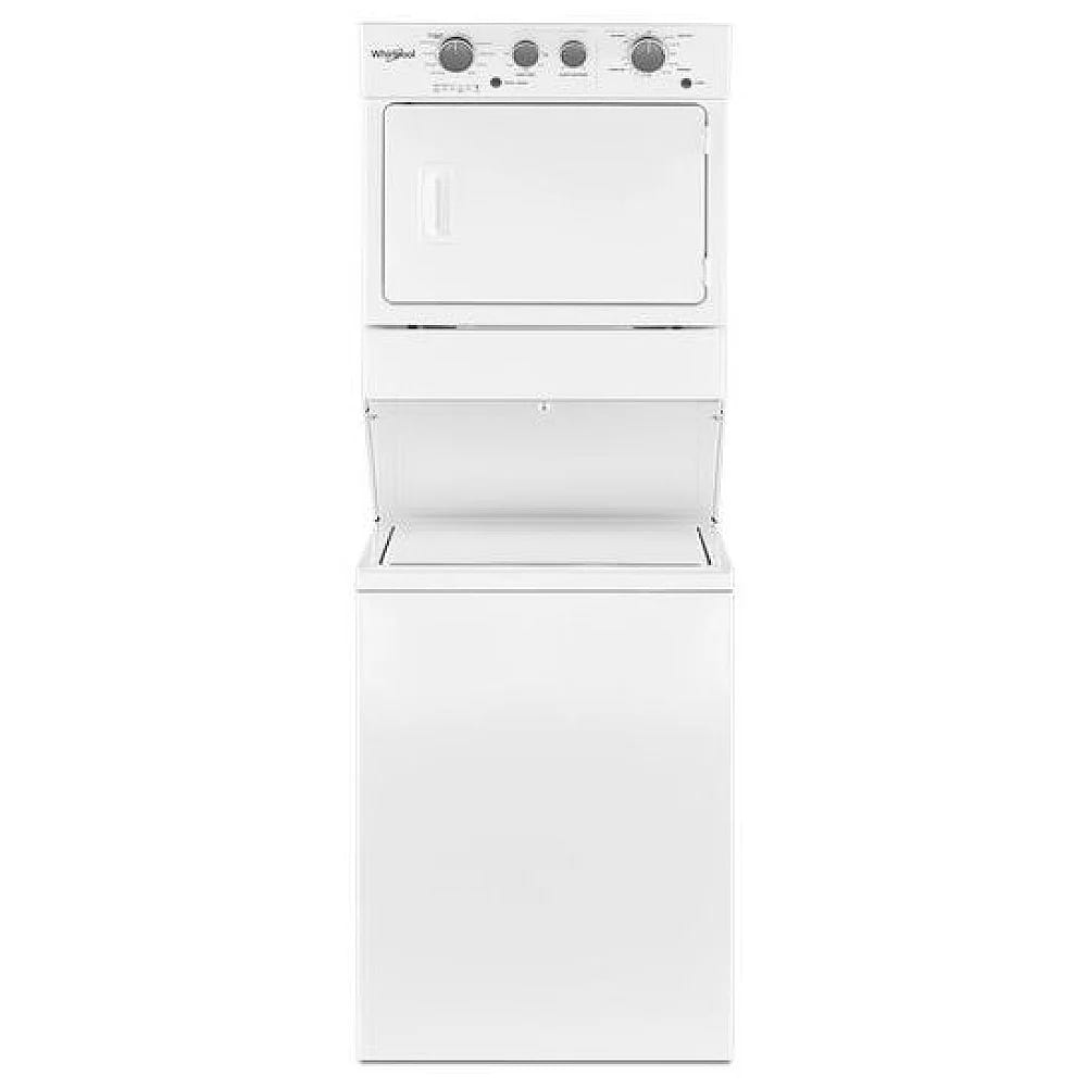 Whirlpool YWET4027HW 27 1/4 inch Width Washer & Dryer Set