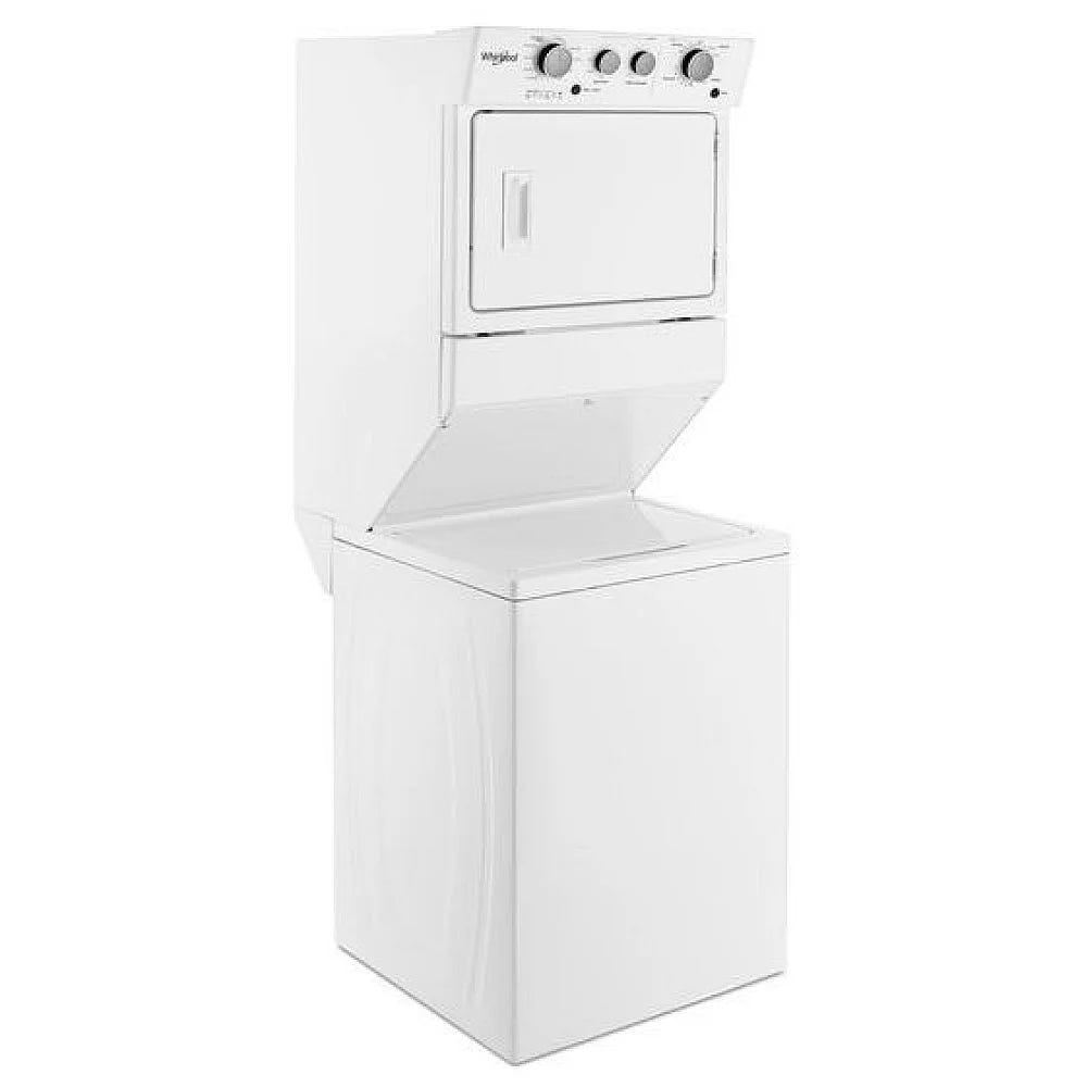 Whirlpool YWET4027HW 27 1/4 inch Width Washer & Dryer Set