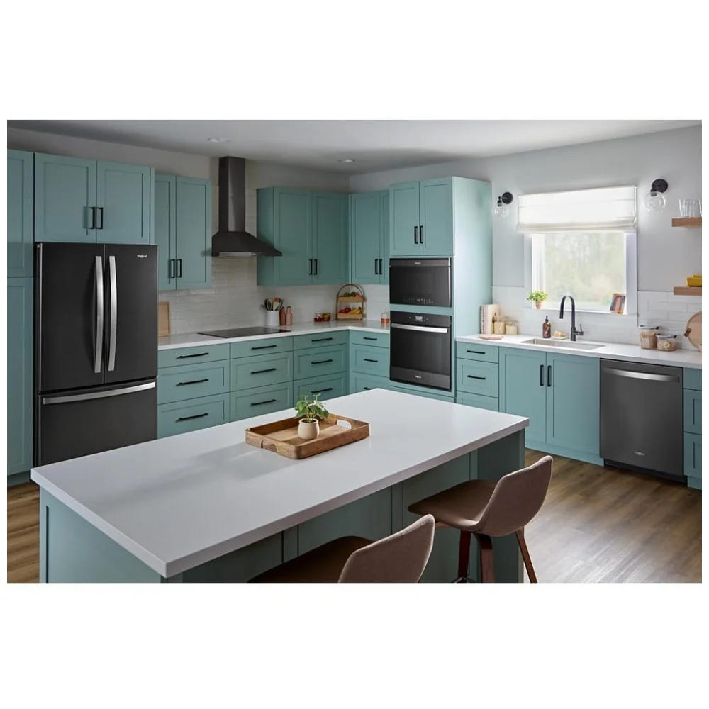 Whirlpool YWMBT7030SV Built In Microwave, 30 inch Exterior Width, 1.1 cu. ft. Capacity, 900 W Watts, Convection, Black Stainless Finish colour