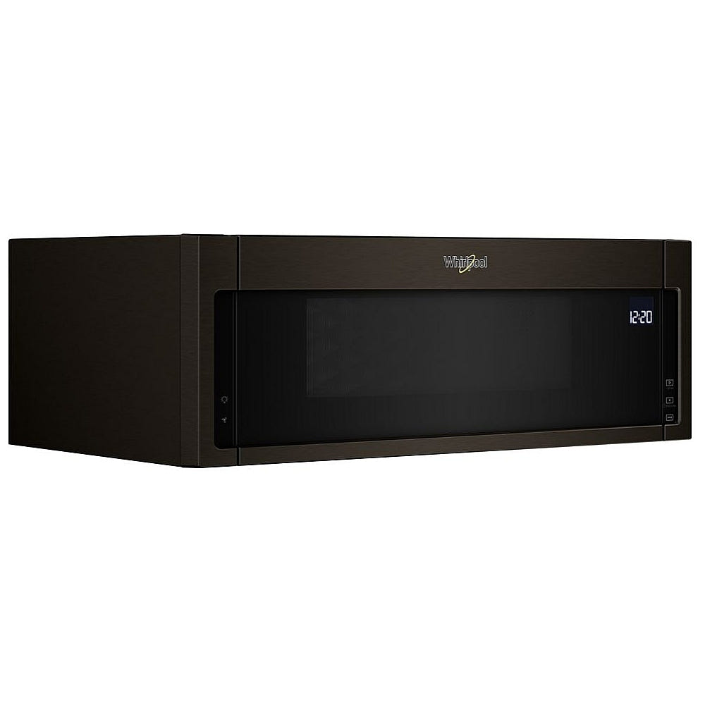 Whirlpool YWML75011HV Over the Range Microwave, 30 inch Exterior Width, 1.1 cu. ft. Capacity, 400 CFM, 1000 W Watts, LED, 10 5/16 inch Height, Black Stainless Steel colour