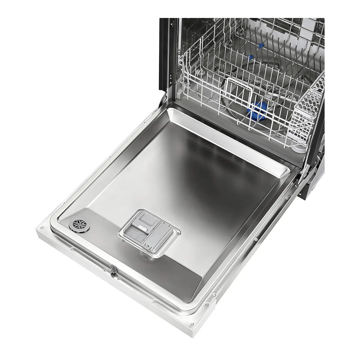 Midea MDF24P2BWW 24” Front Control Hybrid Tub Dishwasher in White