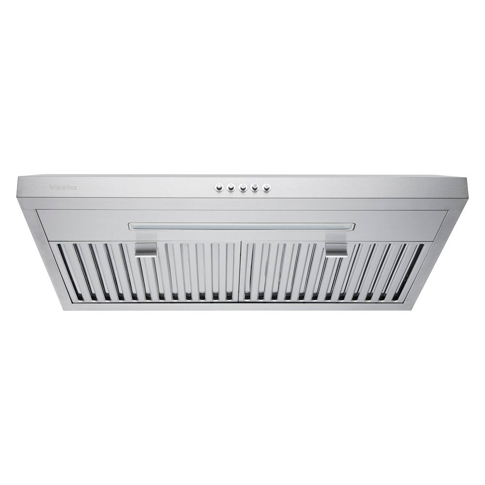 Vesta Charlotte 500 CFM Under Cabinet Range Hood in Stainless Steel