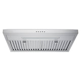 Vesta Charlotte 500 CFM Under Cabinet Range Hood in Stainless Steel