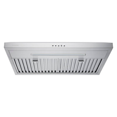 Vesta Charlotte 500 CFM Under Cabinet Range Hood in Stainless Steel