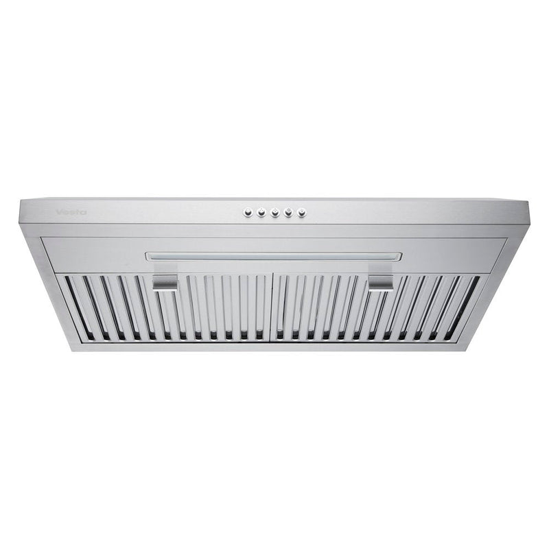 Vesta Charlotte 500 CFM Under Cabinet Range Hood in Stainless Steel