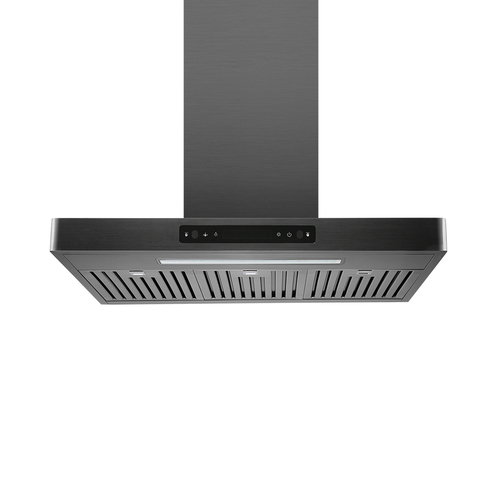 Vesta Copenhagen 800 CFM Wall Mount Range Hood in Black Stainless