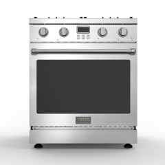Alberta 30'' Stainless Steel Professional Freestanding Full Gas Range