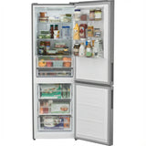 Vesta Nunavut 24" Bottom Freezer Refrigerator, Stainless steel colour