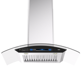 Bremen 1000CFM 30'' Stainless Steel Wall Mount Voice Control DC Motor Range Hoods