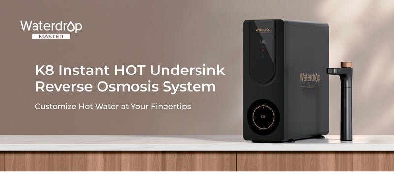 Waterdrop K8 Reverse Osmosis Instant Hot Water Dispenser System