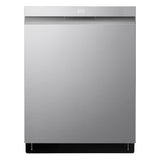LG Smart Top Control Dishwasher with QuadWash Pro and 1-hour Wash & Dry LDPH5554S - 24" Built-In Dishwasher with WiFi Enabled, Stainless Steel Finish, and 9 Wash Cycles