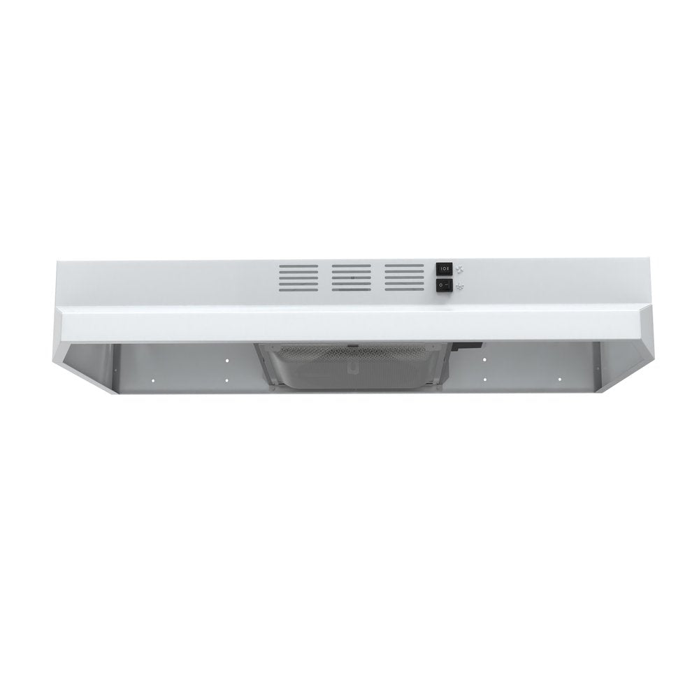 Vesta CINCINNATI 30" White Under Cabinet Range Hood