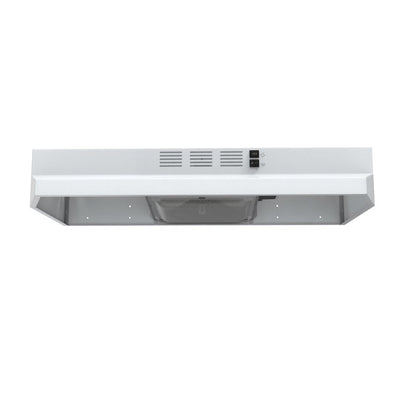 Vesta CINCINNATI 30" White Under Cabinet Range Hood