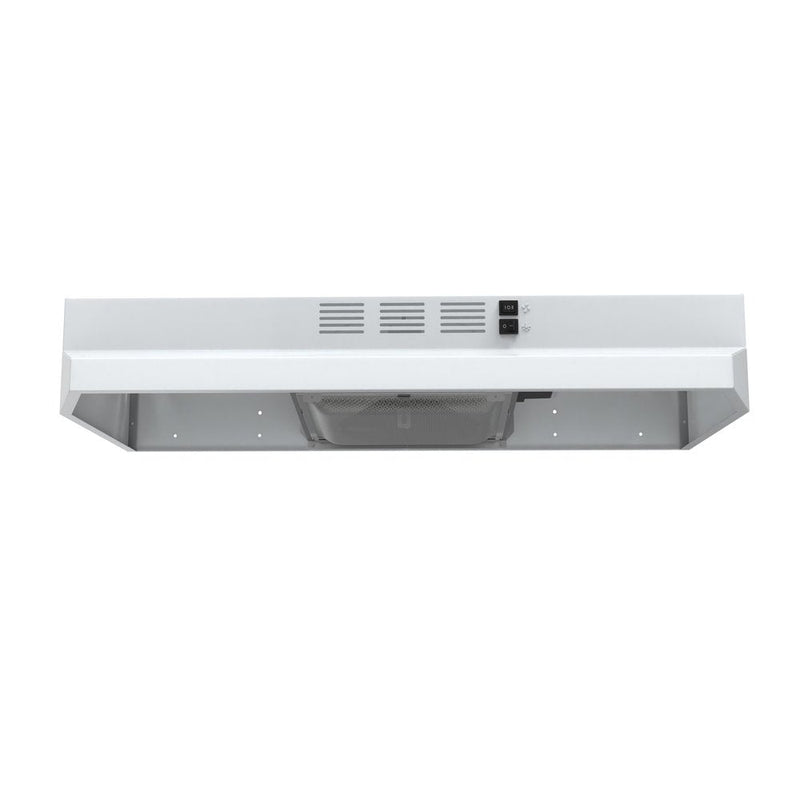 Vesta CINCINNATI 30" White Under Cabinet Range Hood