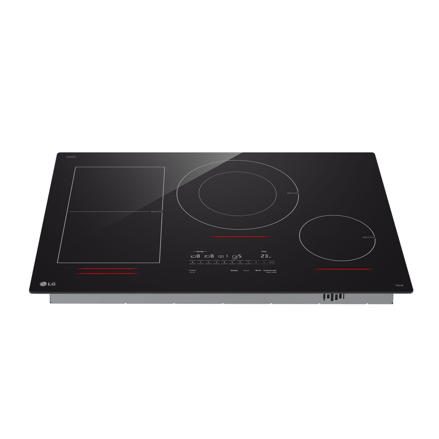30” Smart Induction Cooktop with UltraHeat™ 5.0kW Element CBIH3017BE