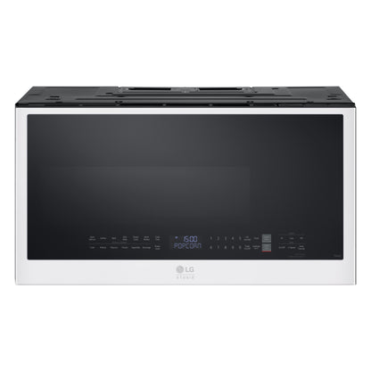 LG STUDIO Essence White 2.0 cu.ft. Smart Over-the-Range Microwave Oven MVES2033N