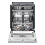 LG Smart Top Control Dishwasher with QuadWash Pro and 1-hour Wash & Dry LDPH5554S - 24" Built-In Dishwasher with WiFi Enabled, Stainless Steel Finish, and 9 Wash Cycles