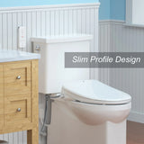 R&T V3200 Electric Bidet Seat with Remote Control Elongated