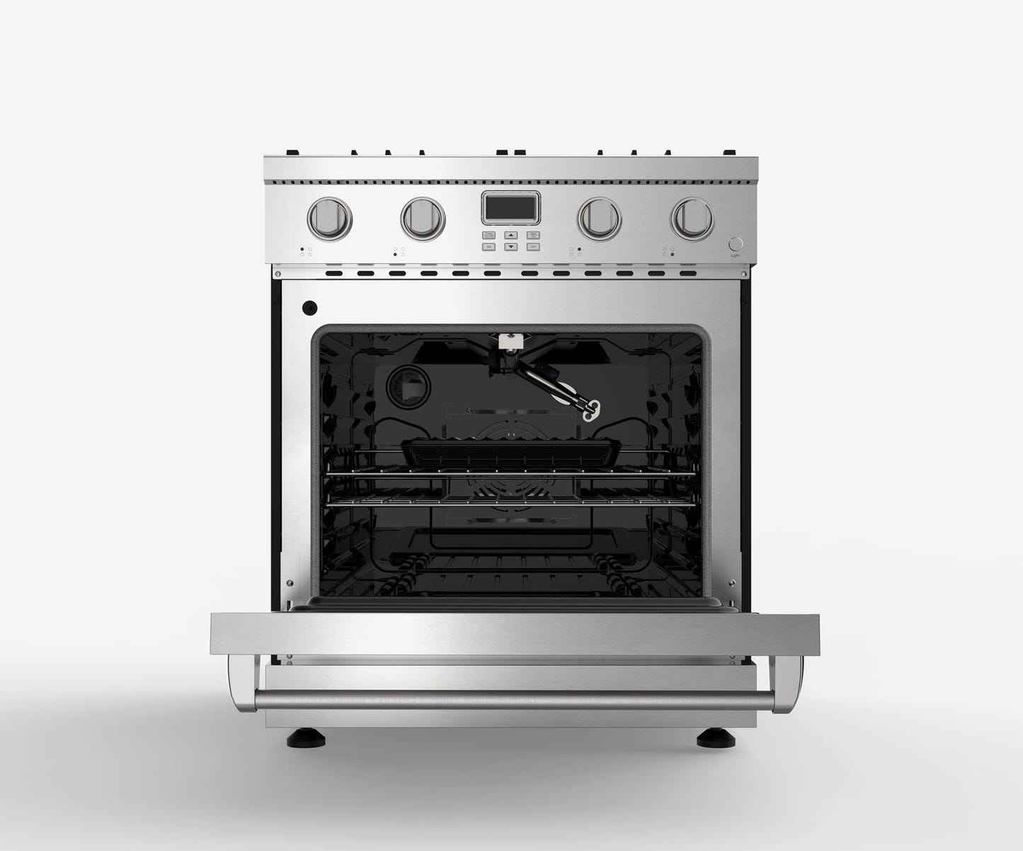 Alberta 30'' Stainless Steel Professional Freestanding Full Gas Range