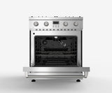 Alberta 30'' Stainless Steel Professional Freestanding Full Gas Range