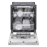LG Smart Top Control Dishwasher with QuadWash Pro and 1-Hour Wash & Dry - Front Open View