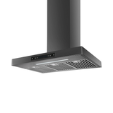 Vesta Copenhagen 800 CFM Wall Mount Range Hood in Black Stainless